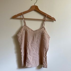 Vintage silk tank top
